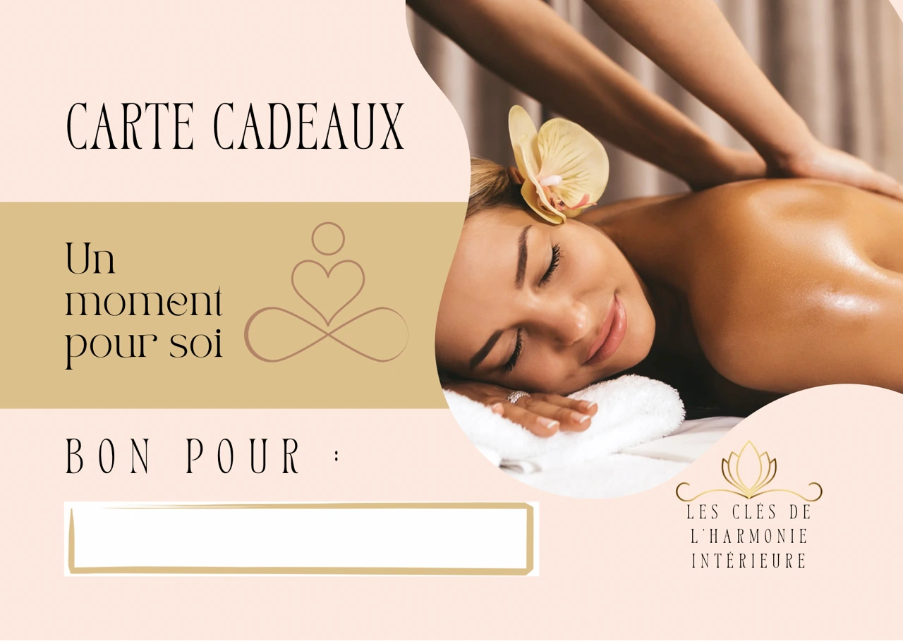 Carte cadeau les clés de l'harmonie intérieure mougins